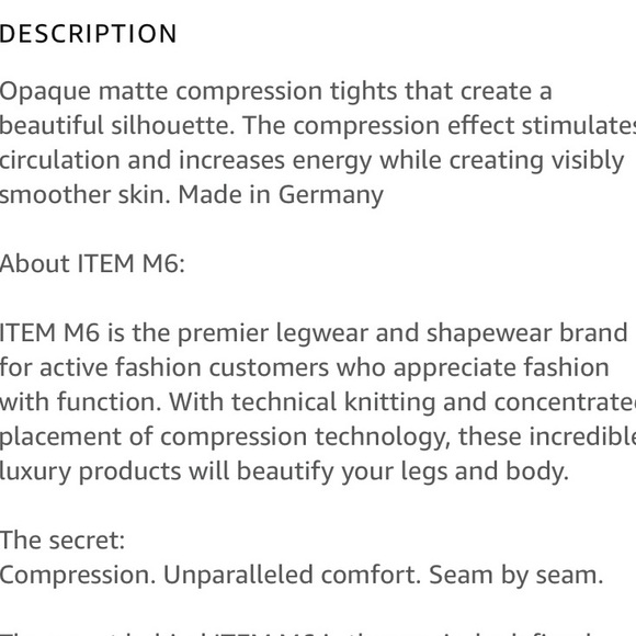 ITEM M6 - Tights Opaque - Picture 8 of 12